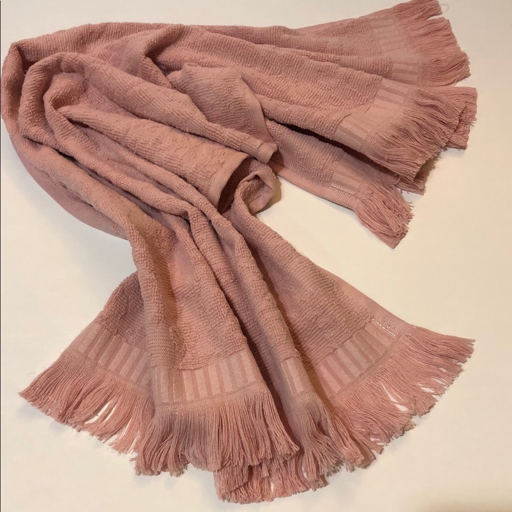 Luxury Flower Patterned Cotton Turkish Hand Towel